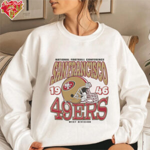 San Francisco 49ers Classic Team Helmet Long Sleeve T Shirt