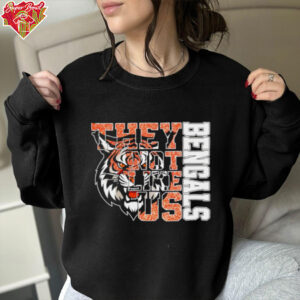 Cincinnati Bengals they not like us 2025 lights shirt