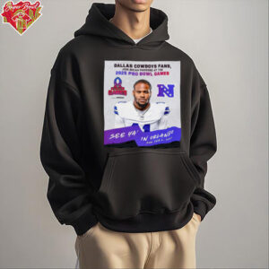 Official Dallas Cowboys Fans Join Micah Parsons At The 2025 Pro Bowl Games NFC See Ya’ In Orlando On Feb 2 2025 Poster t shirt