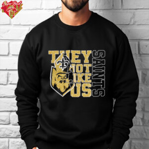 New Orleans Saints they not like us 2025 lights shirt