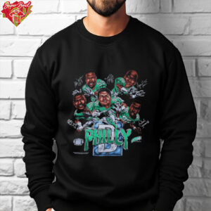 90’S Philadelphia Eagles Philly D Nfl Caricature T Shirt