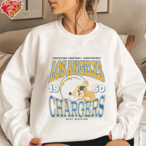 Los Angeles Chargers Classic Team Helmet Long Sleeve T Shirt