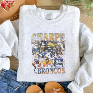 Shannon Sharpe Denver Broncos football graphic shirt