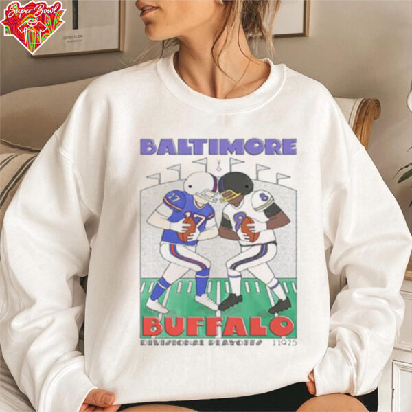 Baltimore Ravens VS Buffalo Bills Divisional Playoff NFL 2024 2025 On Jan 19th 2025 Essentials Unisex T Shirt