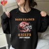 Born X Raised  Los Angeles Chargers Metal Rocker  T Shirt