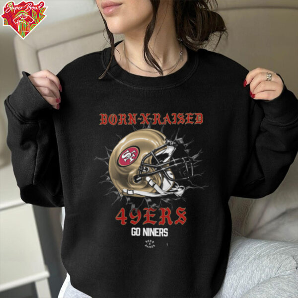 Born X Raised San Francisco 49Ers Metal Rocker T Shirt