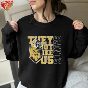 New Orleans Saints they not like us 2025 lights shirt