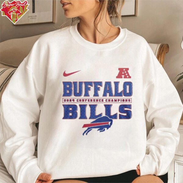 Buffalo Bills Nike 2024 AFC Conference Champions Shirt