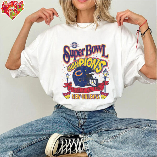 Chicago Bears Super Bowl Showcase ’47 Franklin Shirt