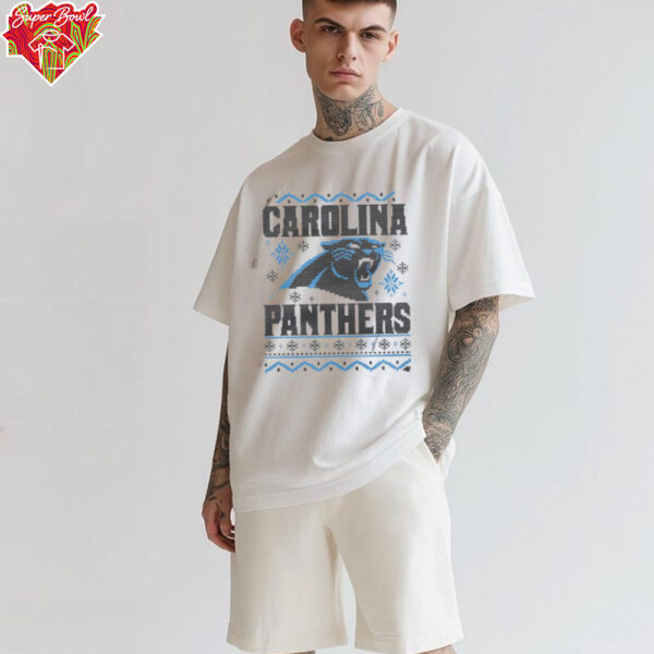 Carolina Panthers Holiday Crewneck shirt