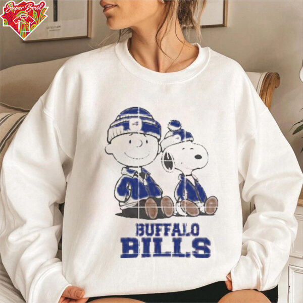 Charlie Brown And Snoopy Buffalo Bills Team NFL shirt