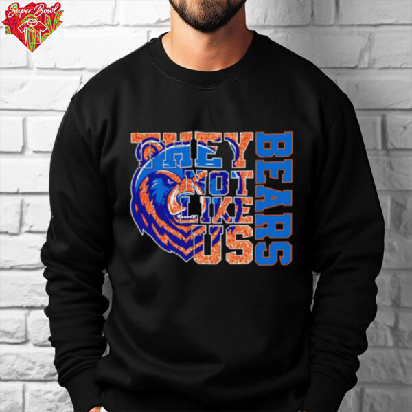 Chicago Bears they not like us 2025 lights shirt