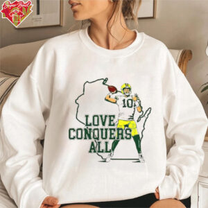 Green Bay Packers Jordan Love Conquers All shirt