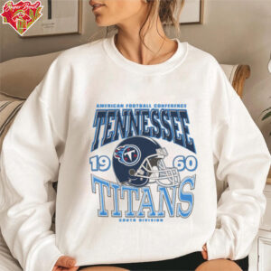 Tennessee Titans Classic Team Helmet Long Sleeve T Shirt