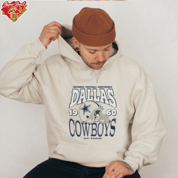 Dallas Cowboys Classic Team Helmet Long Sleeve T Shirt