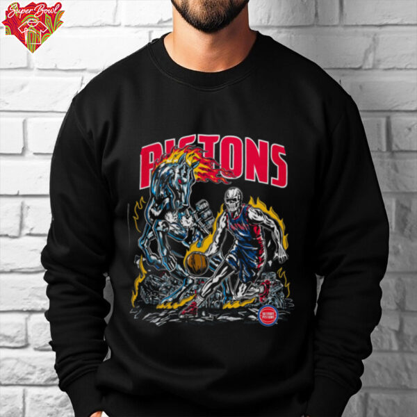 Detroit Pistons Basketball Shirt