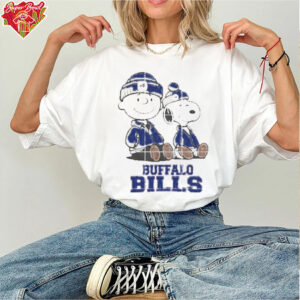 Charlie Brown And Snoopy Buffalo Bills Team NFL shirt