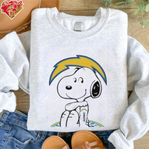 Snoopy Tattoo Los Angeles Chargers Logo Shirt