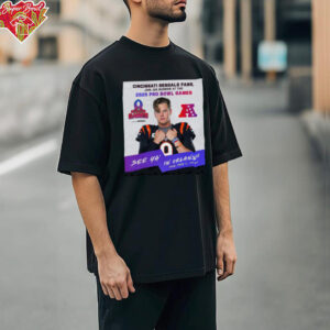 Official Cincinnati Bengals Fans Join Joe Burrow At The 2025 Pro Bowl Games AFC See Ya’ In Orlando On Feb 2 2025 Poster t shirt