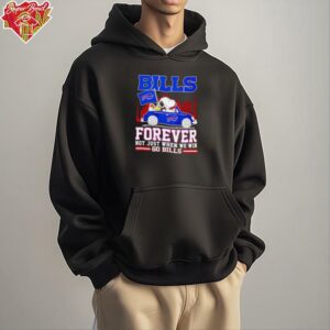 Snoopy Buffalo Bills forever not just when we win go Bills skyline shirt