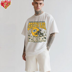 Green Bay Packers Classic Team Helmet Long Sleeve T Shirt