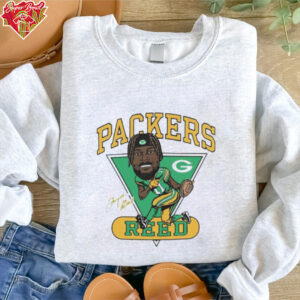 Jayden Reed Green Bay Packers player signature caricature shirt