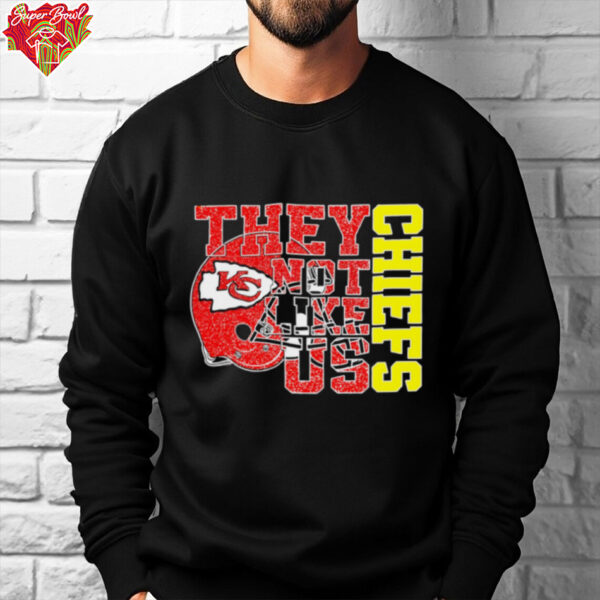 Kansas City Chiefs they not like us 2025 lights shirt