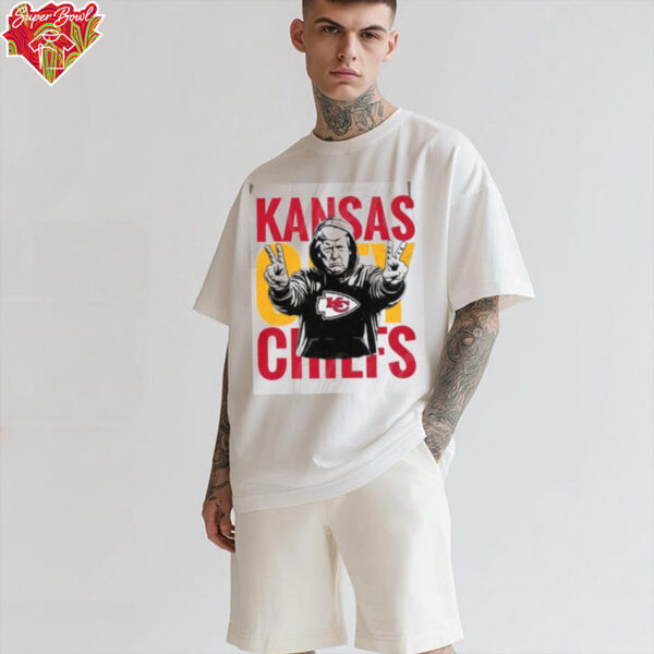 Kansas City Pro Football Donald Trump Peace Sign Maga Shirt