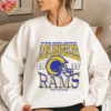 Los Angeles Chargers Classic Team Helmet Long Sleeve T Shirt