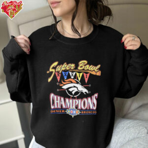 1998 Denver Broncos Super Bowl XXXII Champion T Shirt