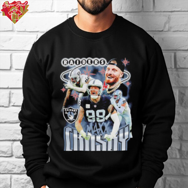 Maxx Crosby Las Vegas Raiders Notorious Player graphic shirt