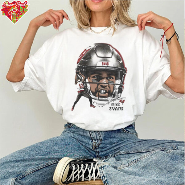 Mike Evans Tampa Bay Buccaneers Football big head shirt