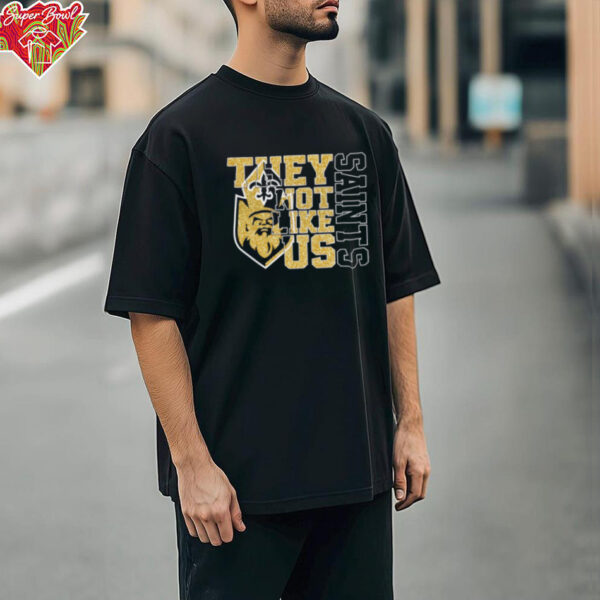 New Orleans Saints they not like us 2025 lights shirt