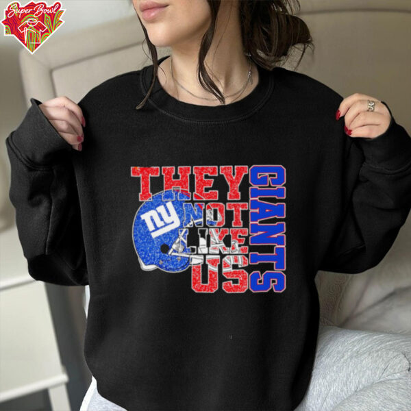 New York Giants they not like us 2025 lights shirt