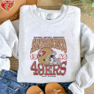 San Francisco 49ers Classic Team Helmet Long Sleeve T Shirt