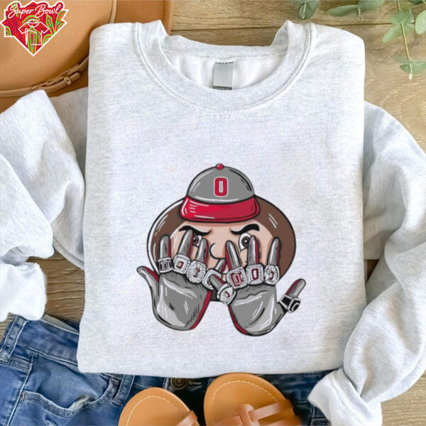 Ohio State Buckeyes Mascot 9 Rings Glory In Season Shirt