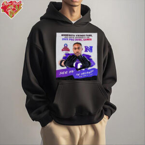 Official Minnesota Vikings Fans Join Justin Jefferson At The 2025 Pro Bowl Games NFC See Ya’ In Orlando On Feb 2 2025 Poster t shirt