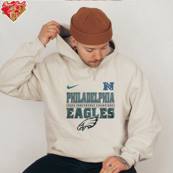 Philadelphia Eagles 2024 Conference Champions Hoodie T Shirt