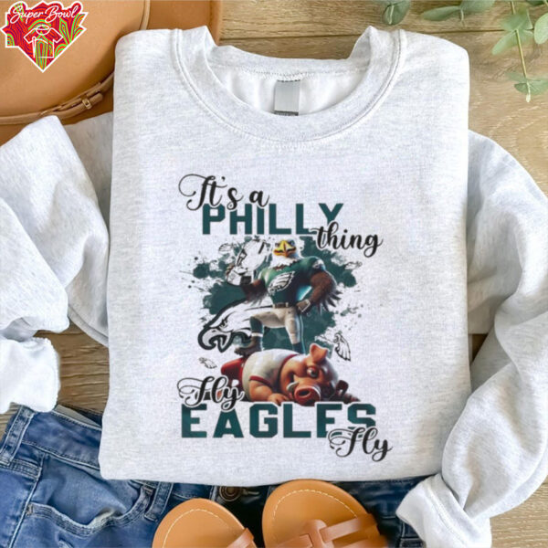 Philadelphia Eagles 2024 NFC Championship It’s A Philly Thing Fly Eagles Fly T Shirt