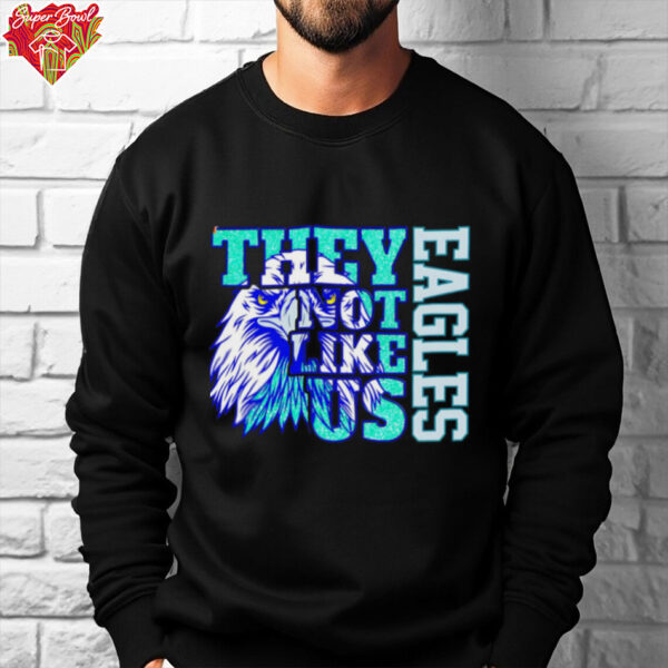 Philly Eagles they not like us 2025 lights shirt