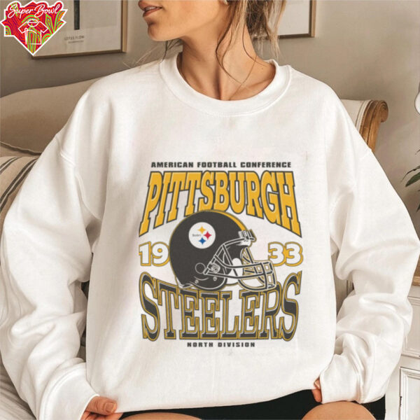 Pittsburgh Steelers Classic Team Helmet Long Sleeve T Shirt