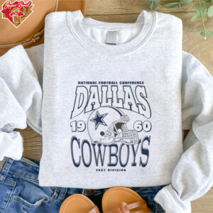 Dallas Cowboys Classic Team Helmet Long Sleeve T Shirt