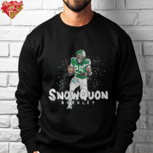 Official Saquon Barkley Snowquon Barkley Philadelphia Eagles NFL t shirt