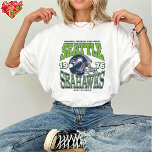 Seattle Seahawks Classic Team Helmet Long Sleeve T Shirt