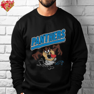 Youth Looney Tunes Taz x Carolina Panthers shirt