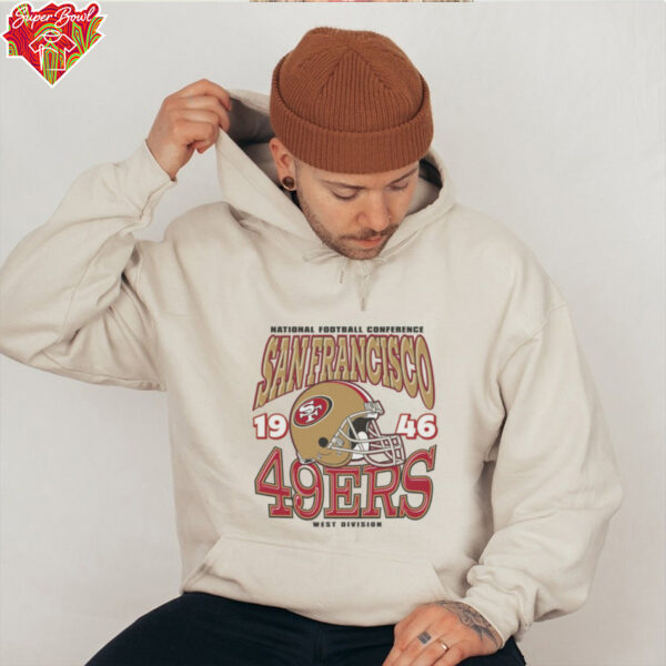 San Francisco 49ers Classic Team Helmet Long Sleeve T Shirt