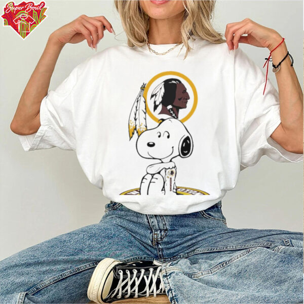 Snoopy Tattoo Washington Redskins Shirt