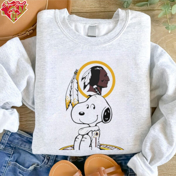 Snoopy Tattoo Washington Redskins Shirt