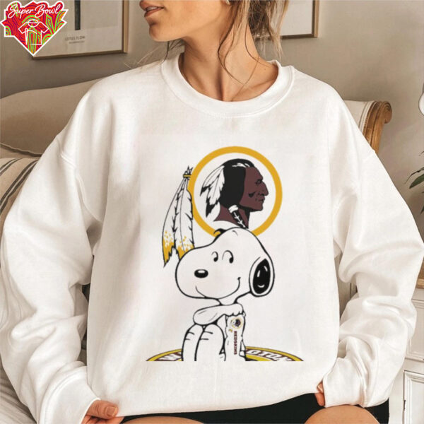 Snoopy Tattoo Washington Redskins Shirt