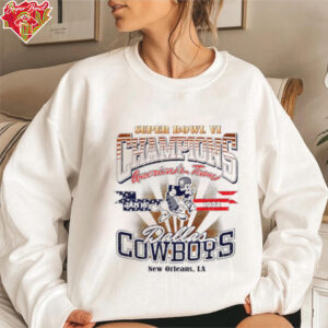 Dallas Cowboys Super Bowl Vi Champions New Orleans LA shirt